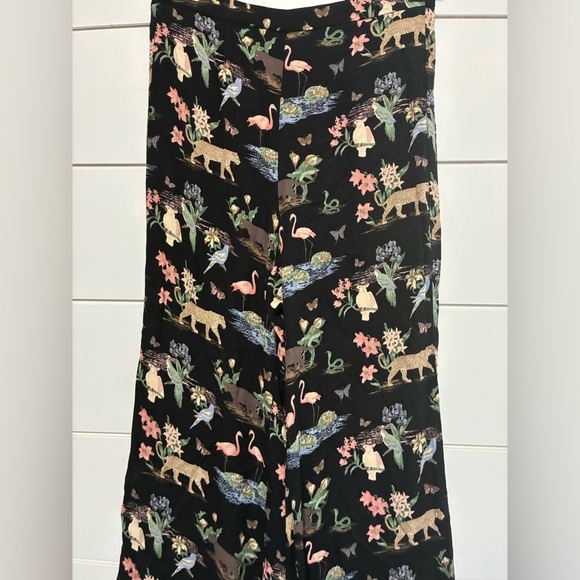 Reformation Clare Pants Safari Print size 2 - Picture 7 of 11